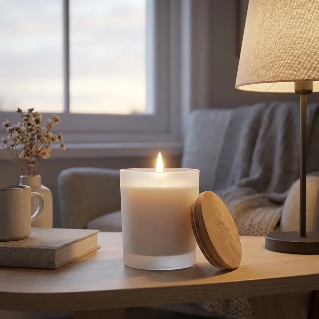 Scented candle gift set with various aromas